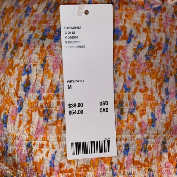 NWT Urban Outfitters off the shoulder top - Picture 3 of 3